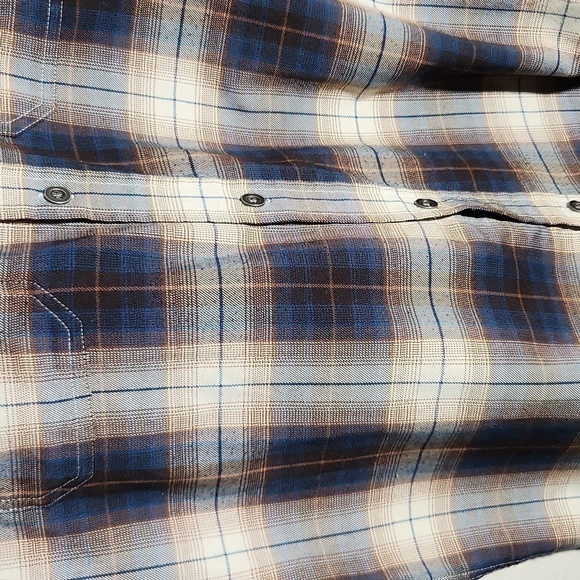 Swiss Tech Shirt Mens Size S Button 34-36 HAS FLAWS - Picture 2 of 11